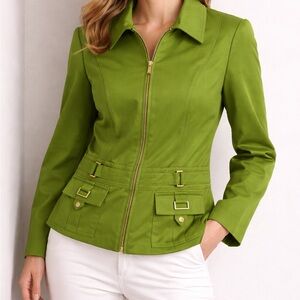 Jones New York Green Jacket